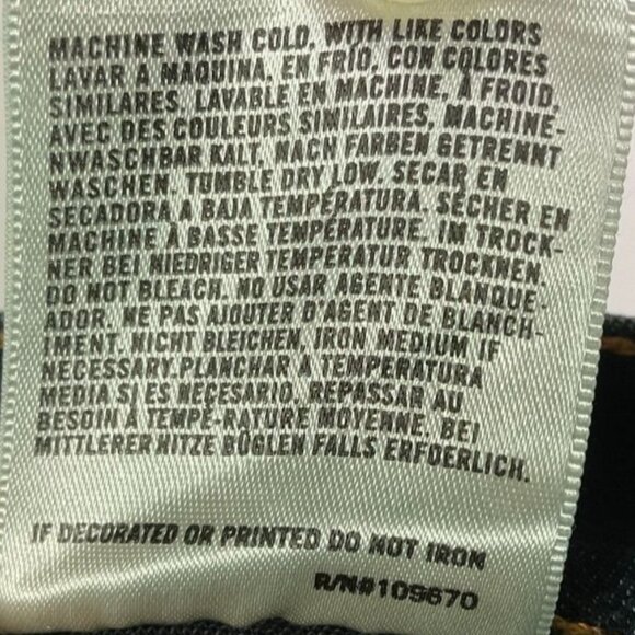 Citizens of Humanity Elson Jeans, Medium Rise, Straight Leg, size 26 - Picture 14 of 14